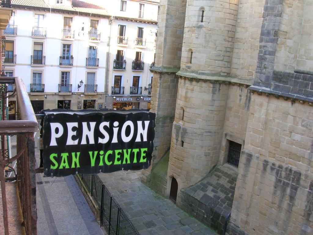 Pension San Vicente San Sebastián Esterno foto